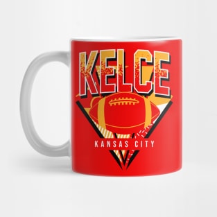 Kelce Kansas City Football Retro Mug